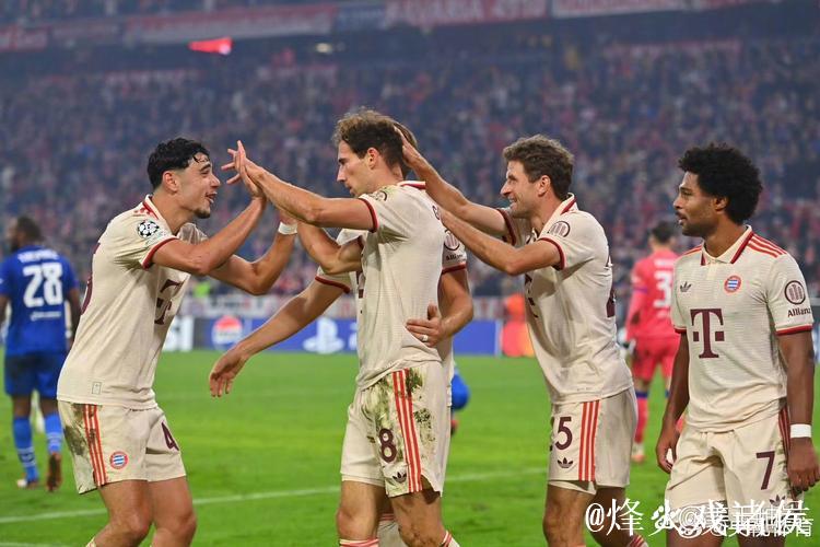 欧冠-凯恩独中四元奥利塞梅开二度 拜仁9-2狂胜萨格勒布迪纳摩